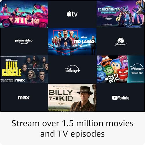 Amazon Fire TV Stick Lite, free and live TV, Alexa Voice Remote Lite, smart home controls, HD streaming